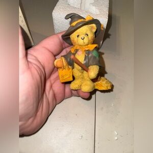 Cherished Teddies “Gretel” Yellow and Brown Bear Figurine